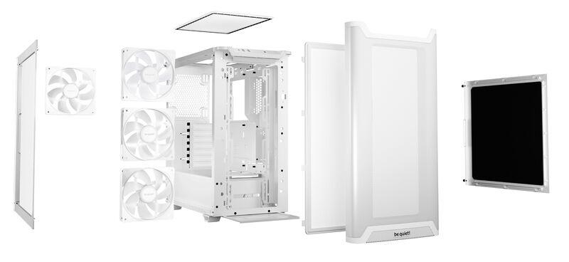 be quiet! Pure Base 501 LX kabinett midtårn ATX ARGB svart - be quiet!