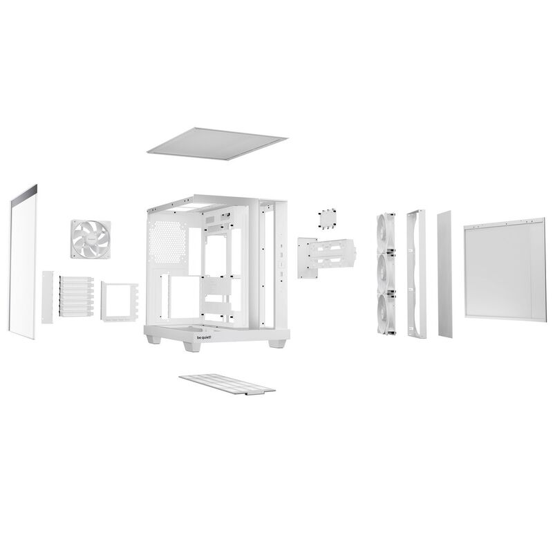 be quiet! Light Base 500 LX kabinett midtårn ATX ARGB herdet glass - be quiet!