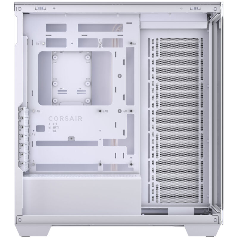 Corsair 3500X kabinett midtårn E-ATX herdet glass hvit - Corsair