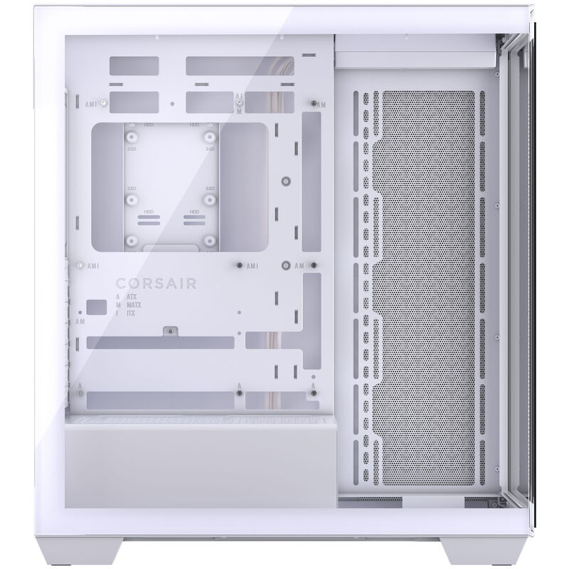 Corsair 3500X kabinett midtårn E-ATX herdet glass hvit - Corsair