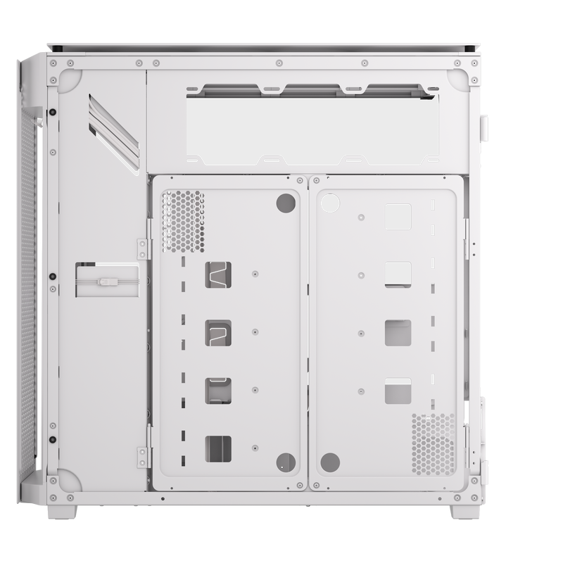Corsair iCUE 9000D RGB Airflow fulltårn kabinett hvit E-ATX - Corsair