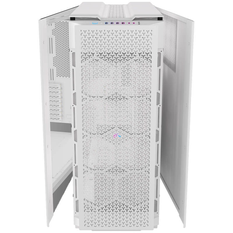 Corsair iCUE 9000D RGB Airflow fulltårn kabinett hvit E-ATX - Corsair