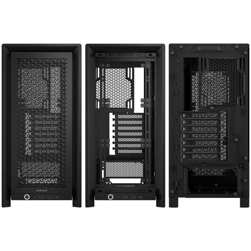 Corsair Frame 4000D kabinett midtårn E-ATX herdet glass - Corsair
