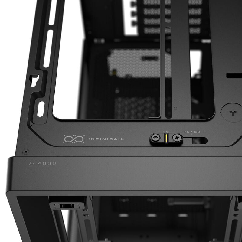 Corsair Frame 4000D kabinett midtårn E-ATX herdet glass - Corsair