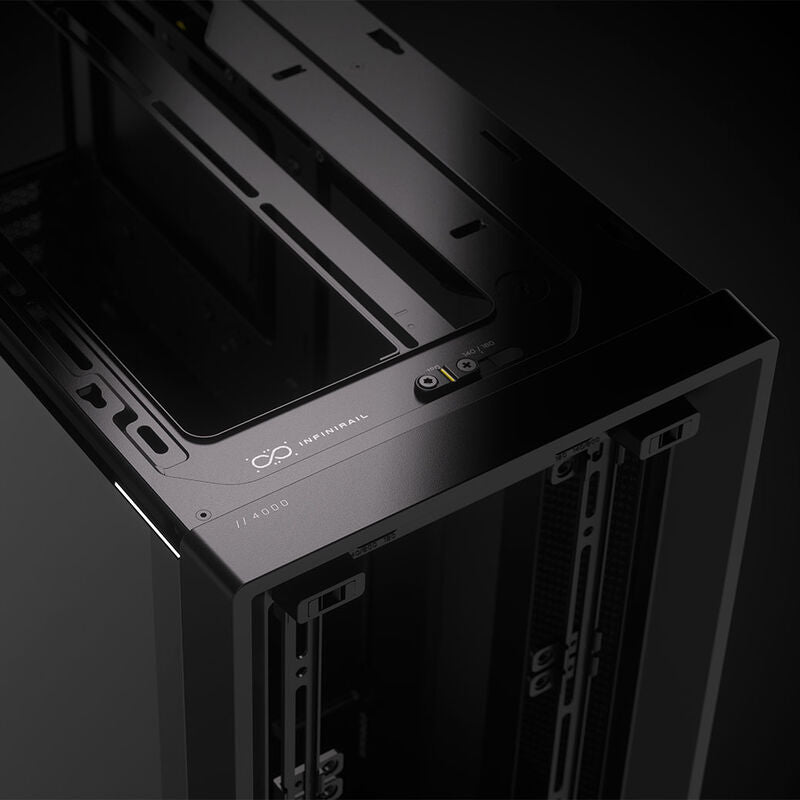 Corsair Frame 4000D kabinett midtårn E-ATX herdet glass - Corsair