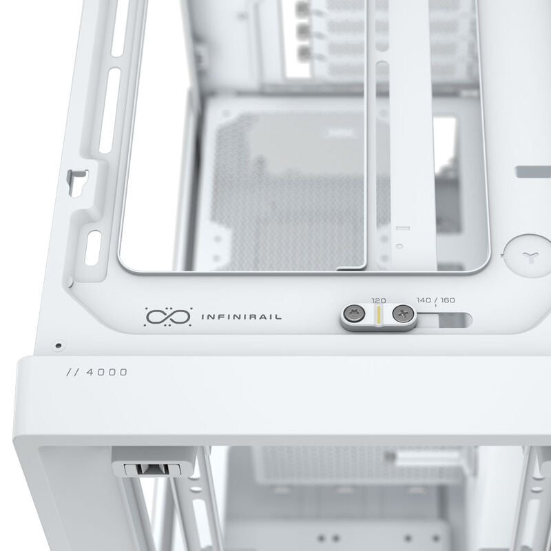 Corsair Frame 4000D kabinett midtårn E-ATX herdet glass - Corsair