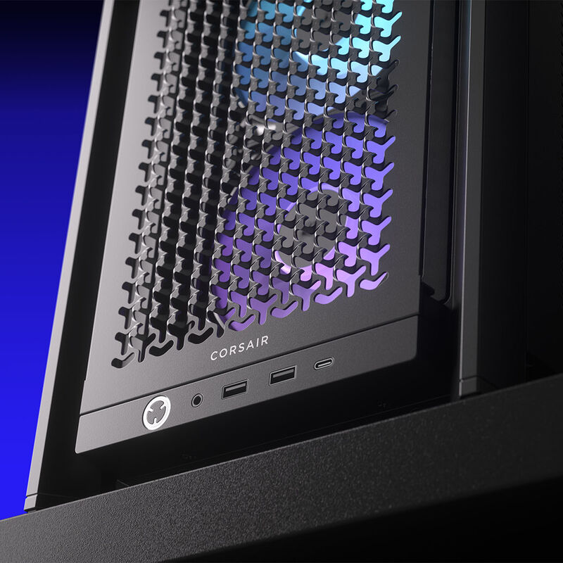 Corsair Frame 4000D RS ARGB kabinett midtårn E-ATX herdet glass - Corsair
