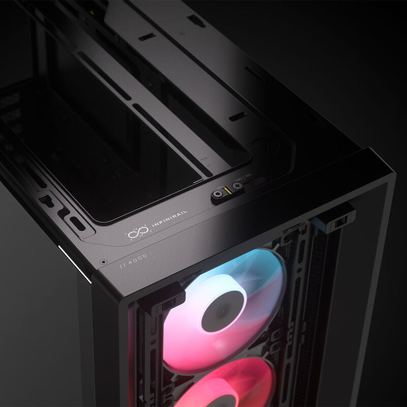 Corsair Frame 4000D RS ARGB kabinett midtårn E-ATX herdet glass - Corsair