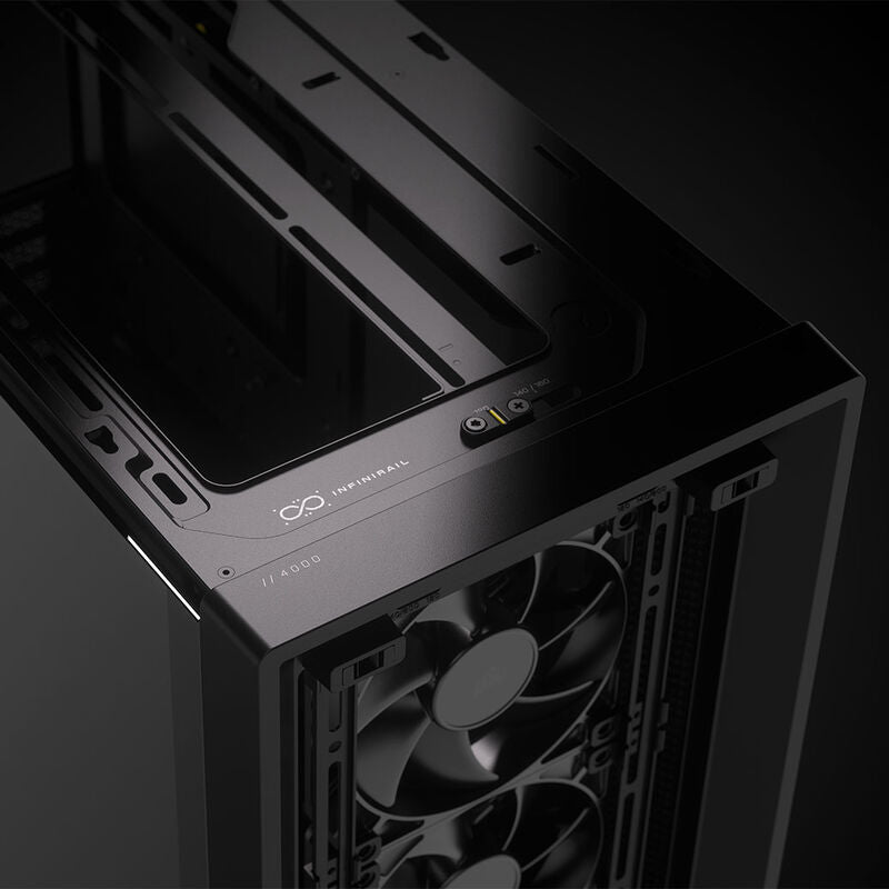 Corsair Frame 4000D RS kabinett midtårn E-ATX herdet glass - Corsair