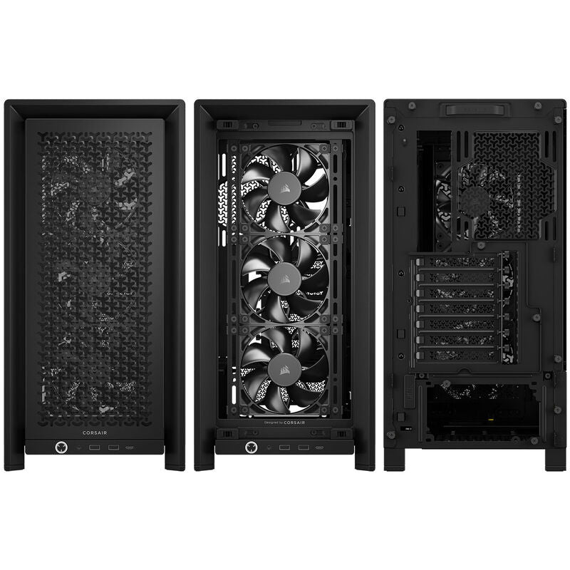 Corsair Frame 4000D RS kabinett midtårn E-ATX herdet glass - Corsair