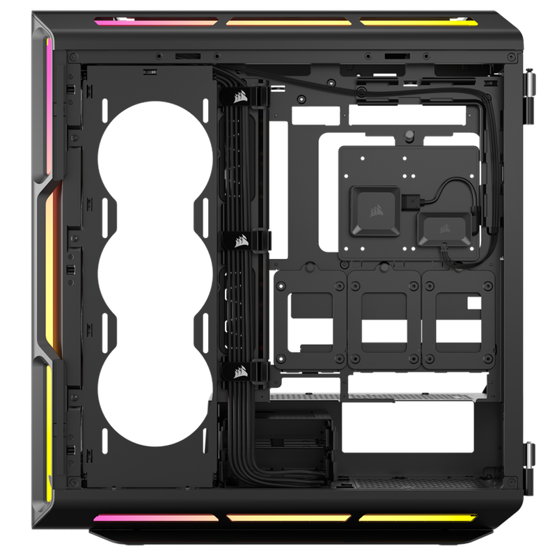 Corsair iCUE LINK 5000T LX kabinett midtårn E-ATX RGB svart - Corsair