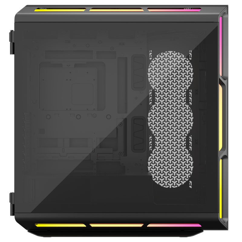 Corsair iCUE LINK 5000T LX kabinett midtårn E-ATX RGB svart - Corsair