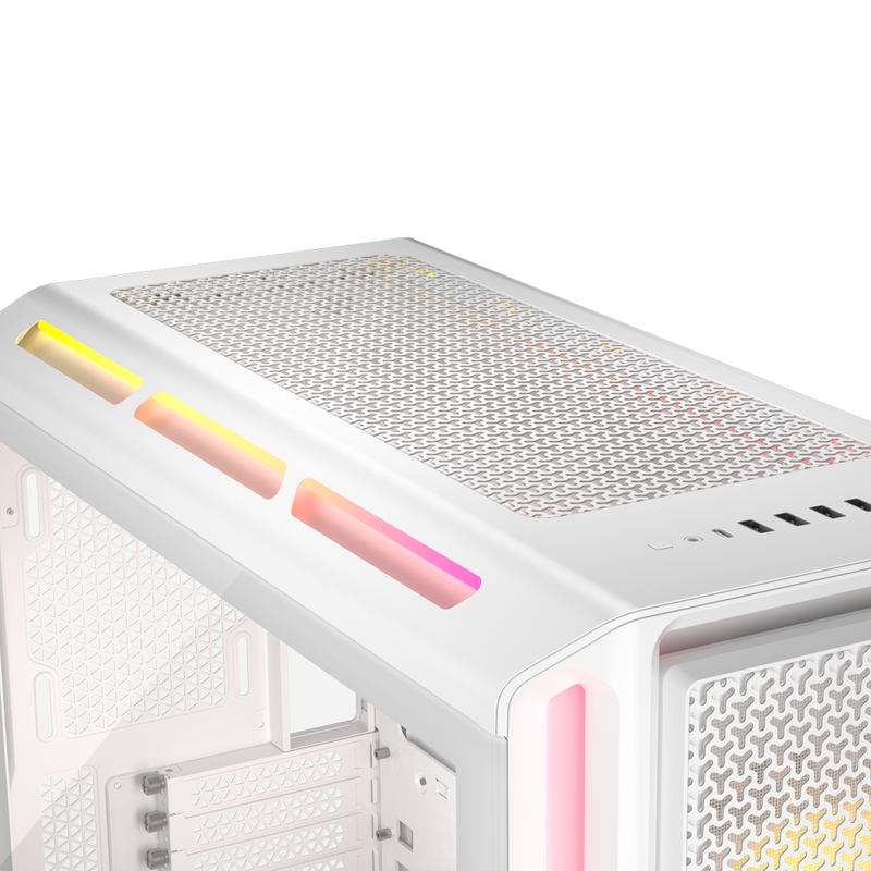 Corsair iCUE LINK 5000T LX kabinett midtårn E-ATX RGB svart - Corsair