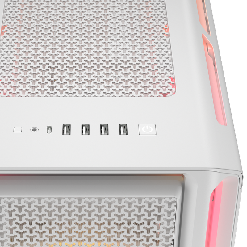 Corsair iCUE LINK 5000T LX kabinett midtårn E-ATX RGB svart - Corsair