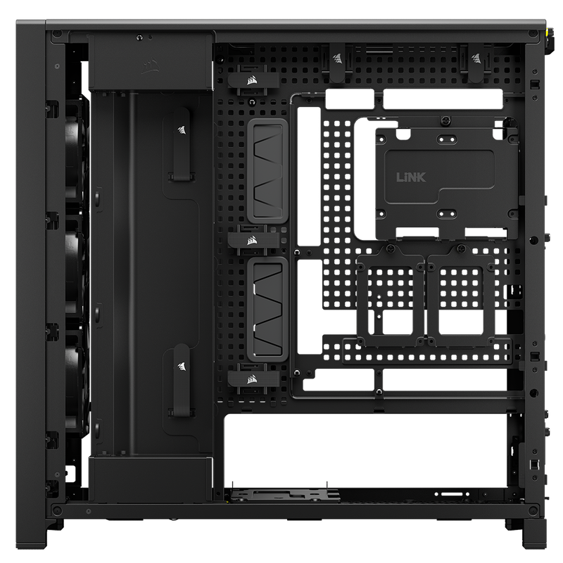 Corsair Frame 5000D kabinett midtårn E-ATX herdet glass - Corsair