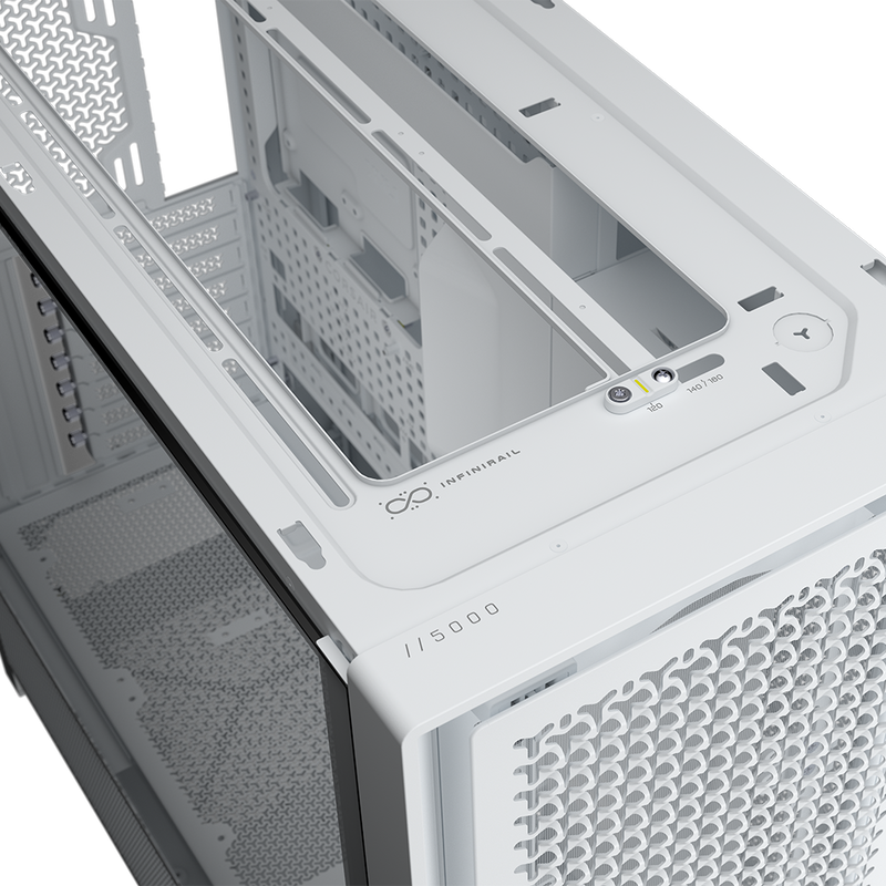 Corsair Frame 5000D kabinett midtårn E-ATX herdet glass - Corsair