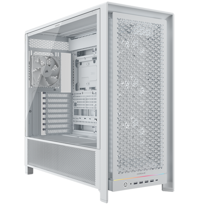 Corsair Frame 5000D kabinett midtårn E-ATX herdet glass - Corsair