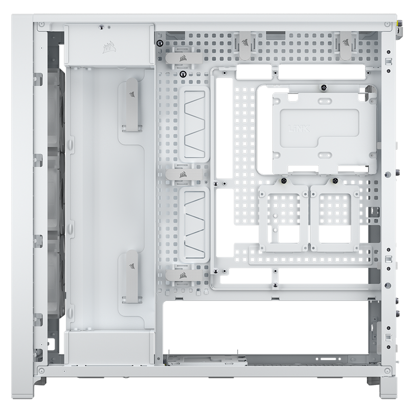 Corsair Frame 5000D kabinett midtårn E-ATX herdet glass - Corsair