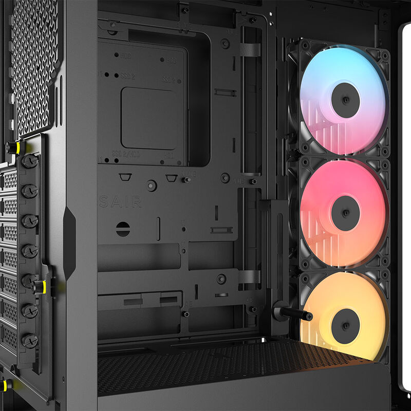 Corsair FRAME 4500X RS-R ARGB kabinett midtårn E-ATX svart - Corsair