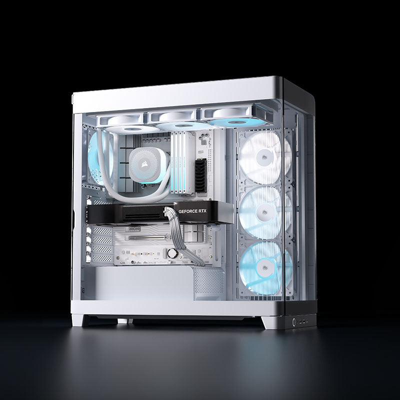 Corsair FRAME 4500X RS-R ARGB kabinett midtårn E-ATX svart - Corsair