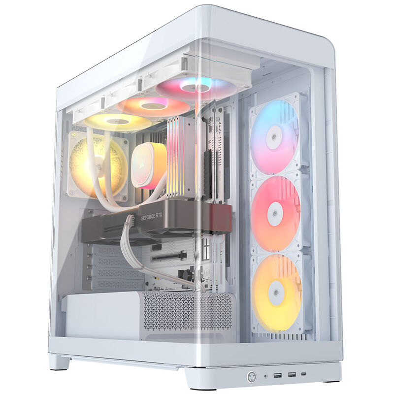 Corsair FRAME 4500X RS-R ARGB kabinett midtårn E-ATX svart - Corsair
