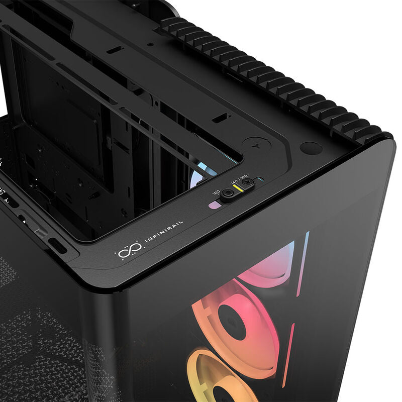 Corsair FRAME 4500X LX-R RGB kabinett midtårn E-ATX svart - Corsair