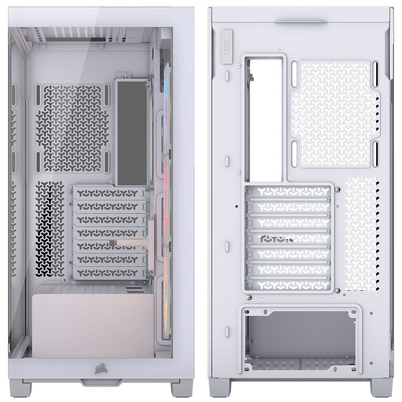 Corsair 3500X RS-R kabinett midtårn E-ATX RGB herdet glass - Corsair