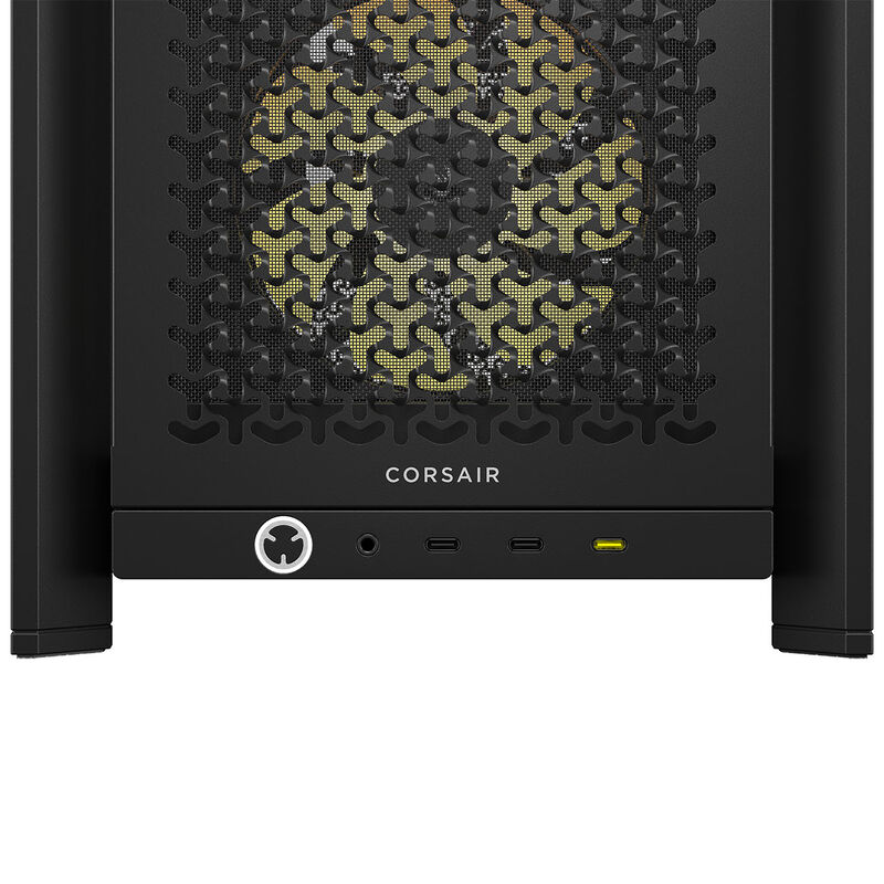 Corsair FRAME 4000D LCD RS kabinett midtårn ARGB herdet glass - Corsair