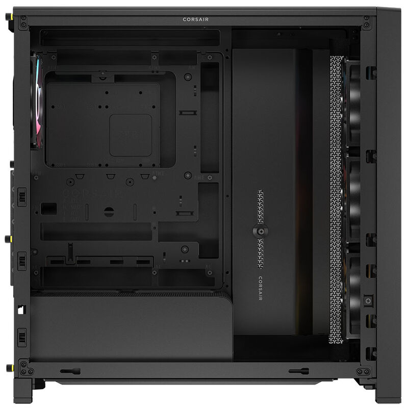 Corsair FRAME 4000D LCD RS kabinett midtårn ARGB herdet glass - Corsair