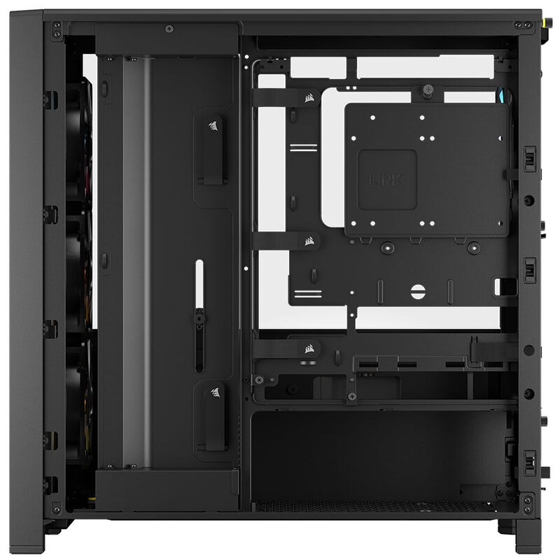 Corsair FRAME 4000D LCD RS kabinett midtårn ARGB herdet glass - Corsair