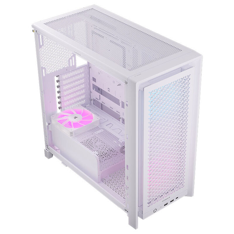 Corsair FRAME 4000D LCD RS kabinett midtårn ARGB herdet glass - Corsair
