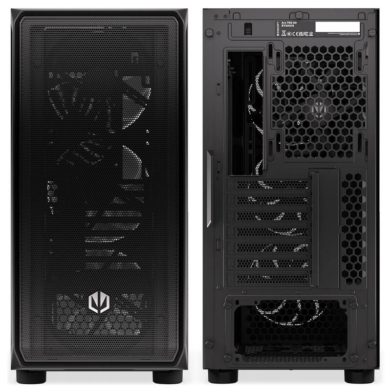 Endorfy Arx 700 Air kabinett midtårn ATX 5x 140 mm vifter - Endorfy