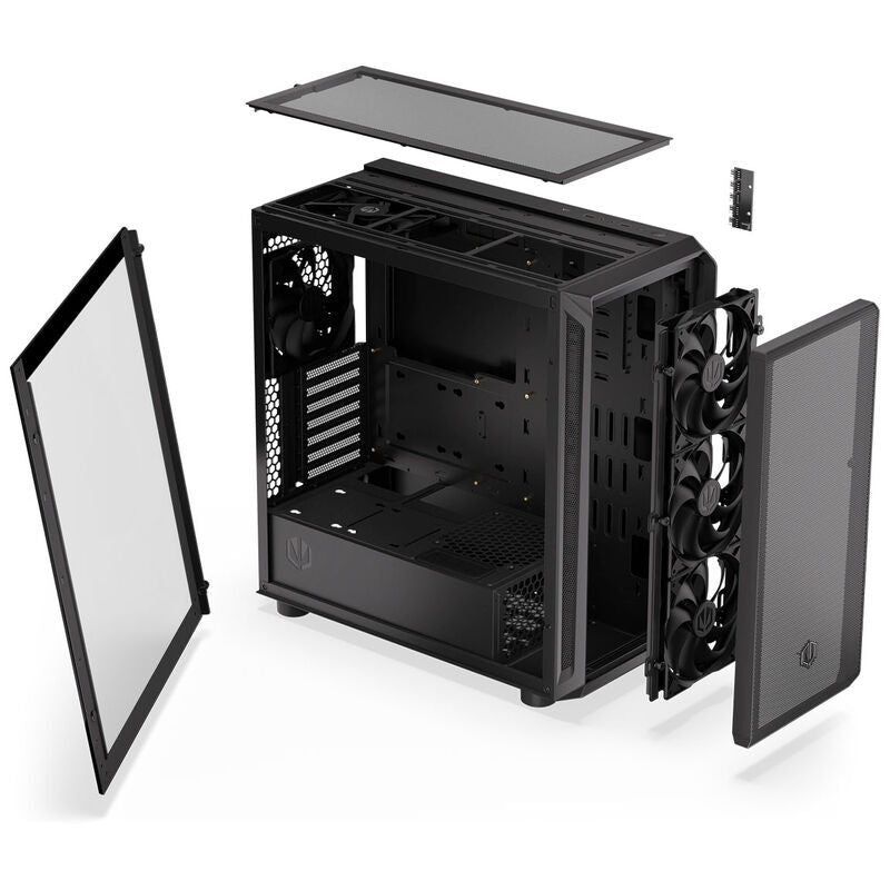 Endorfy Arx 700 Air kabinett midtårn ATX 5x 140 mm vifter - Endorfy