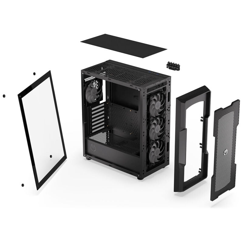 Endorfy Regnum 400 ARGB kabinett midtårn ATX herdet glass - Endorfy