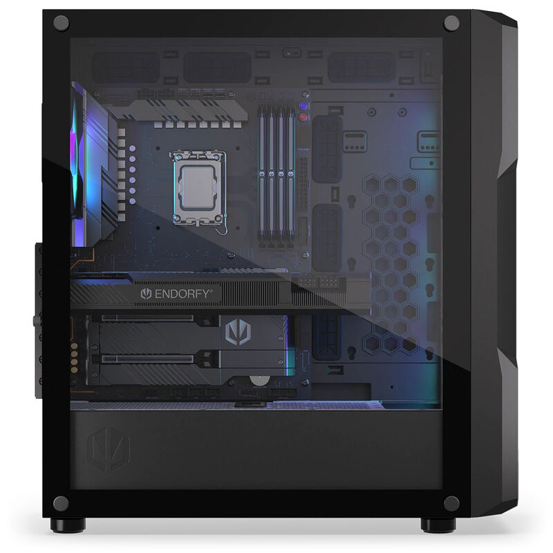 Endorfy Regnum 400 ARGB kabinett midtårn ATX herdet glass - Endorfy