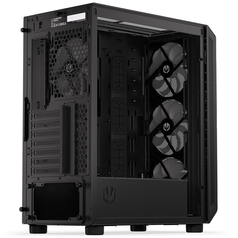 Endorfy Arx 500 ARGB kabinett midtårn ATX 4x 140 mm svart - Endorfy