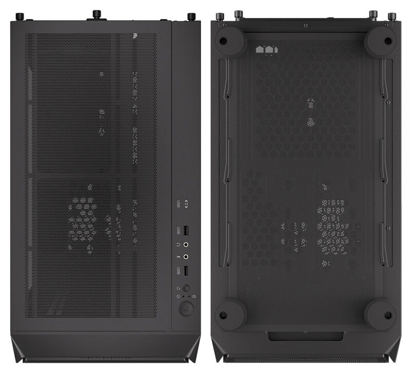 Endorfy Arx 500 ARGB kabinett midtårn ATX 4x 140 mm svart - Endorfy