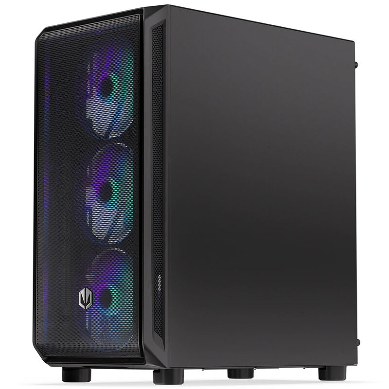 Endorfy Arx 500 ARGB kabinett midtårn ATX 4x 140 mm svart - Endorfy