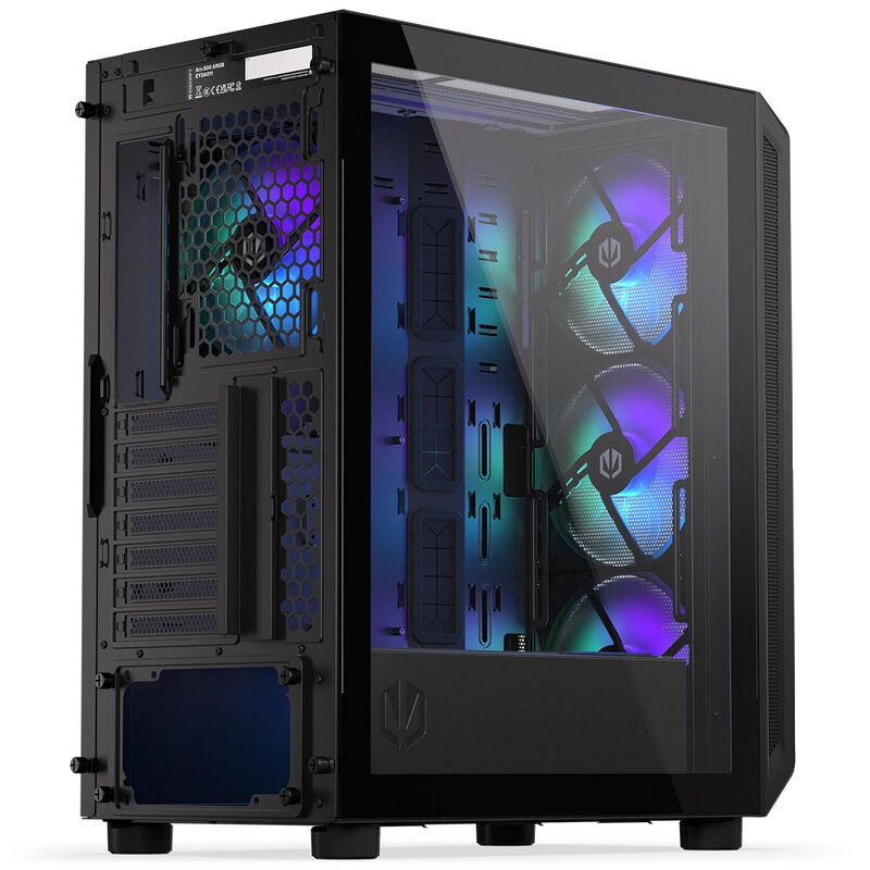 Endorfy Arx 500 ARGB kabinett midtårn ATX 4x 140 mm svart - Endorfy