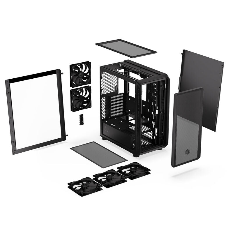 Endorfy Arx 500 Air kabinett midtårn ATX herdet glass - Endorfy