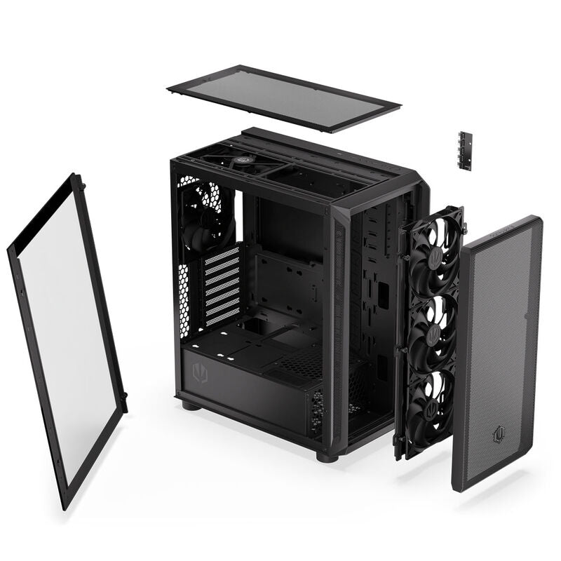 Endorfy Arx 500 Air kabinett midtårn ATX herdet glass - Endorfy