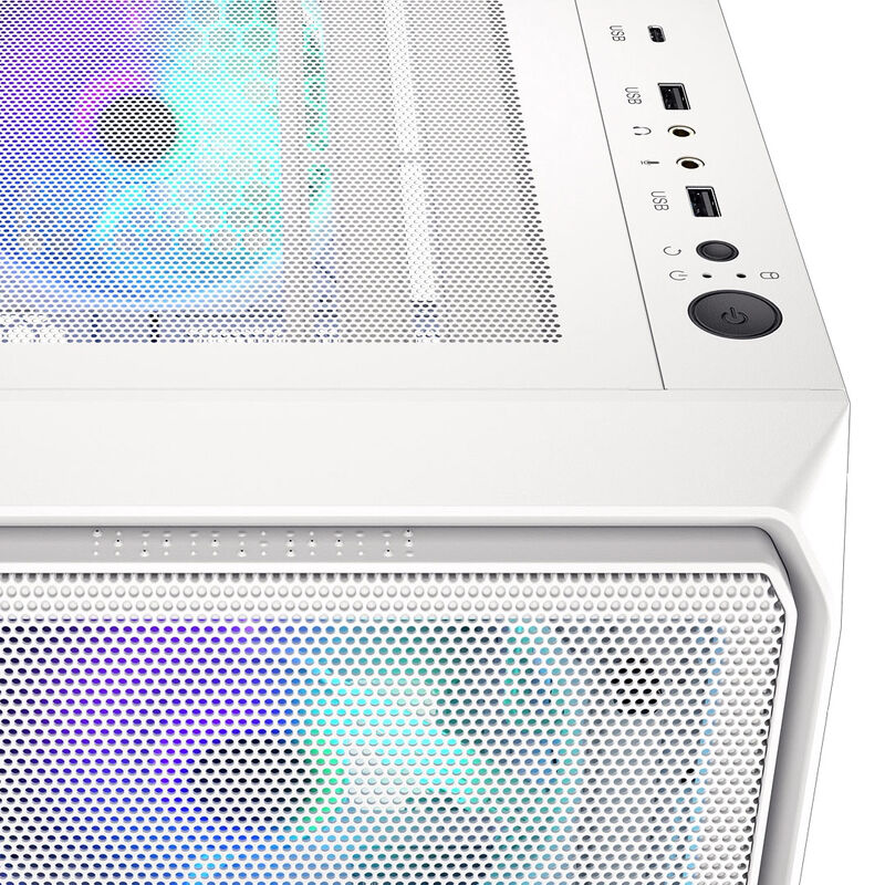 Endorfy Arx 500 ARGB kabinett midtårn ATX 4x 140 mm svart - Endorfy