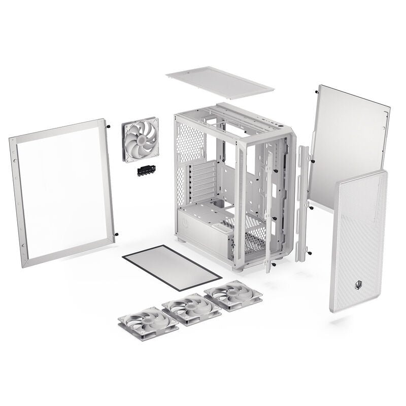Endorfy Arx 500 ARGB kabinett midtårn ATX 4x 140 mm svart - Endorfy