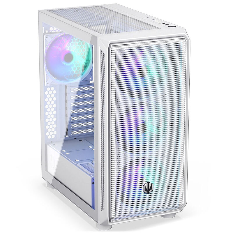 Endorfy Arx 500 ARGB kabinett midtårn ATX 4x 140 mm svart - Endorfy