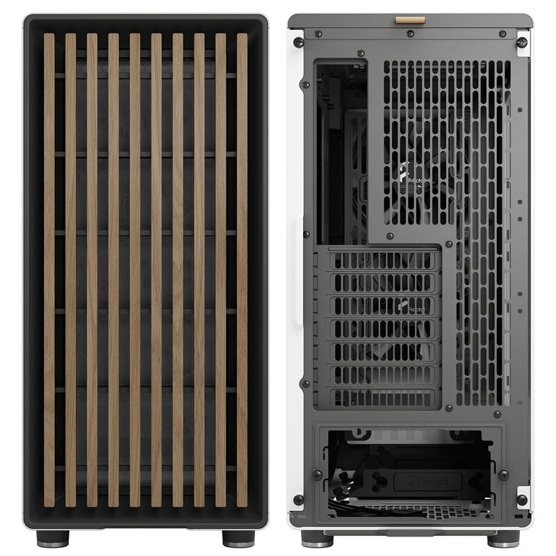 Fractal Design North kabinett midtårn herdet glass - Fractal Design