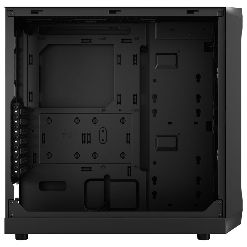 Fractal Design Focus 2 TG Clear Tint kabinett midtårn ATX - Fractal Design