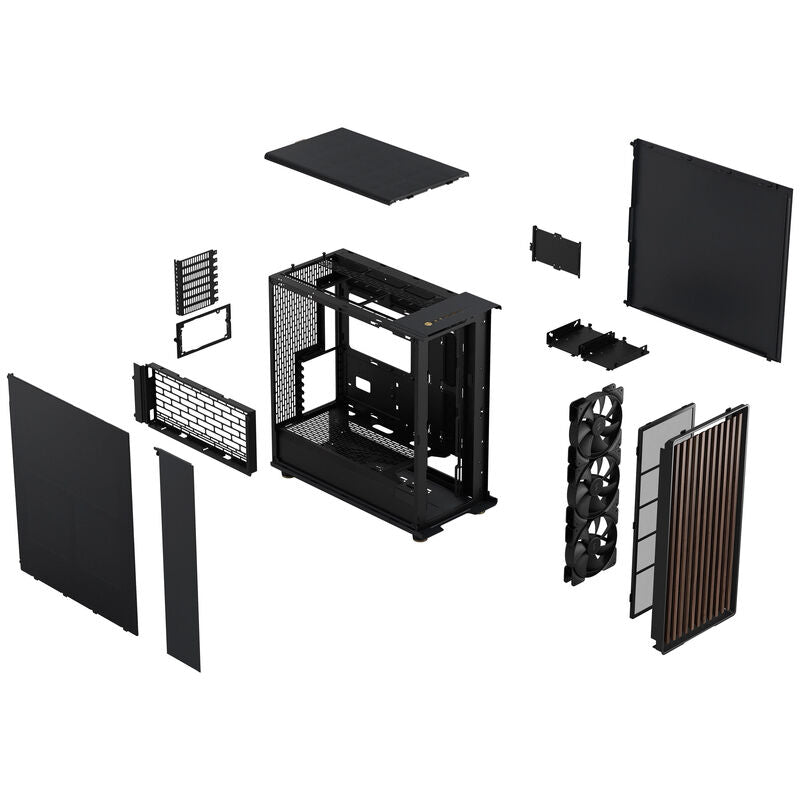 Fractal Design North XL Charcoal kabinett E-ATX mesh - Fractal Design