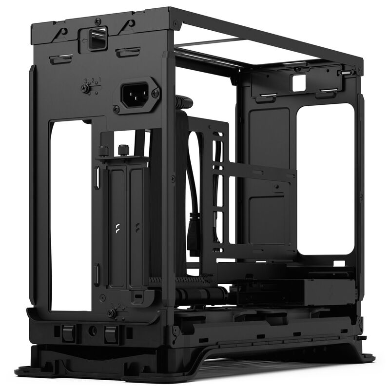 Fractal Design Era 2 Mini-ITX kabinett valnøttpanel - Fractal Design