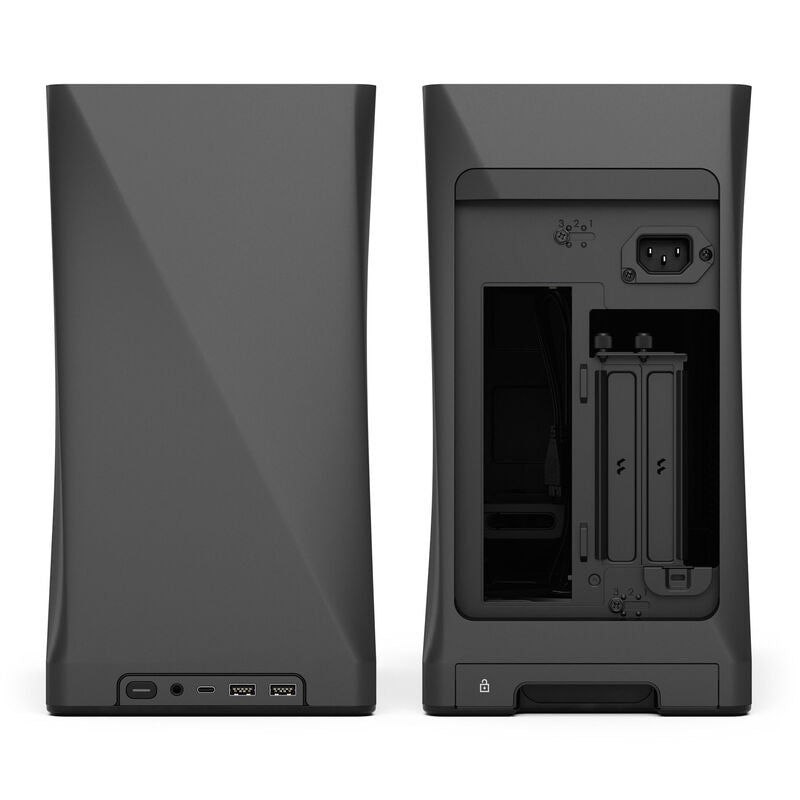 Fractal Design Era 2 Mini-ITX kabinett valnøttpanel - Fractal Design