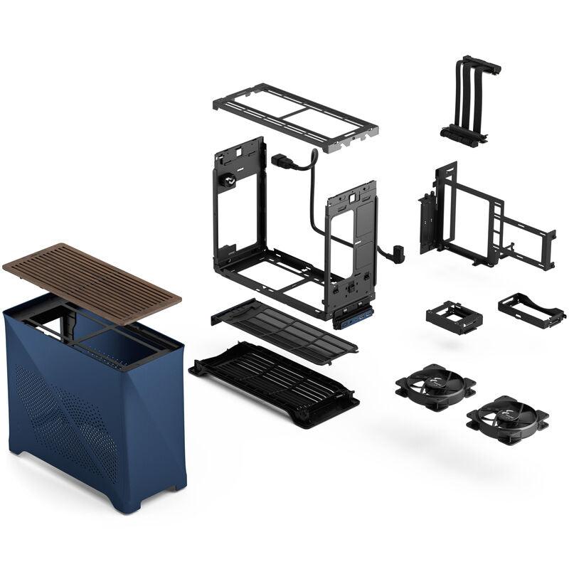 Fractal Design Era 2 Mini-ITX kabinett valnøttpanel - Fractal Design